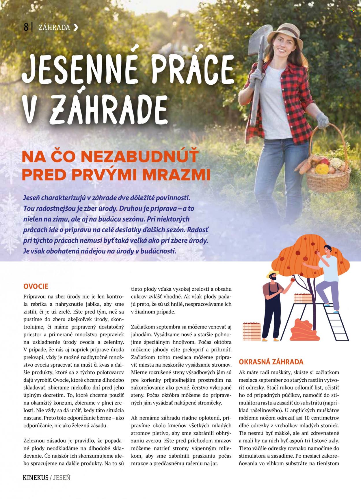 Leták Kinekus - 13.9.2021 - 9.10.2021. Strana 8