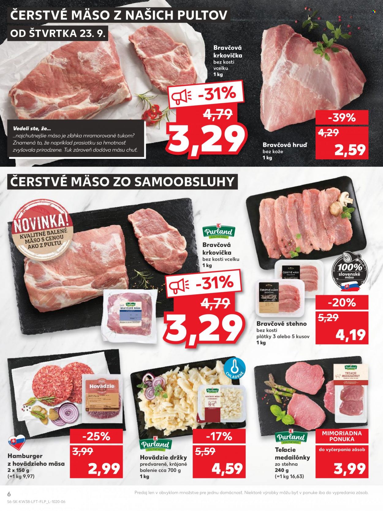 Leták Kaufland - 23.9.2021 - 29.9.2021. Strana 6