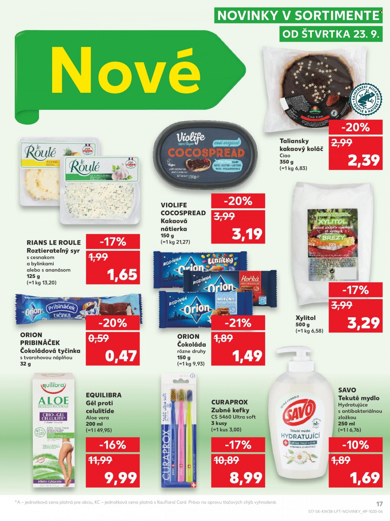 Leták Kaufland - 23.9.2021 - 29.9.2021. Strana 17