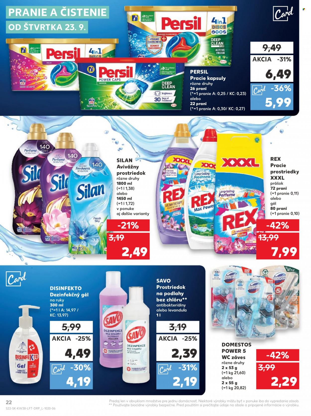 Leták Kaufland - 23.9.2021 - 29.9.2021. Strana 22