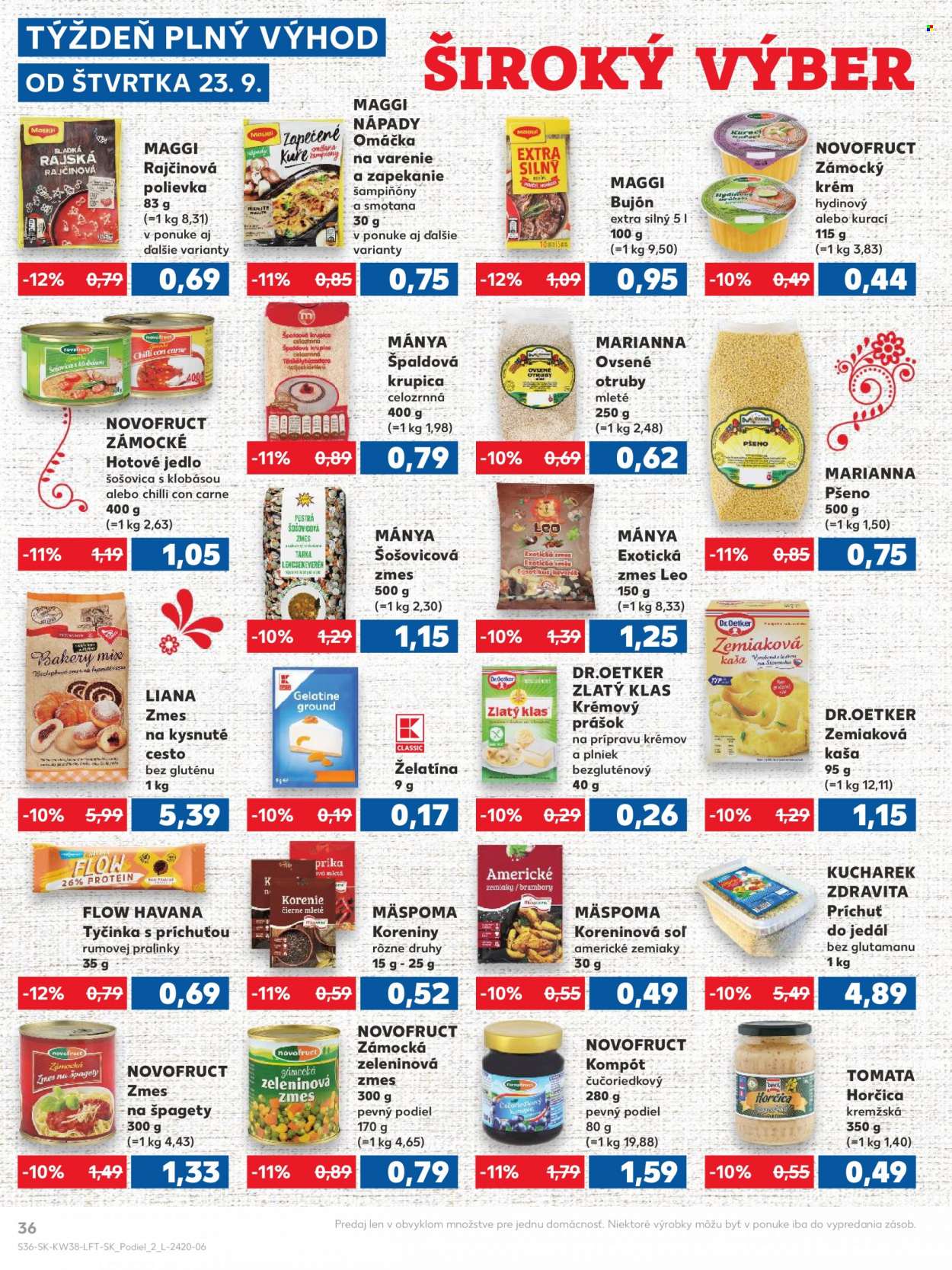 Leták Kaufland - 23.9.2021 - 29.9.2021. Strana 36