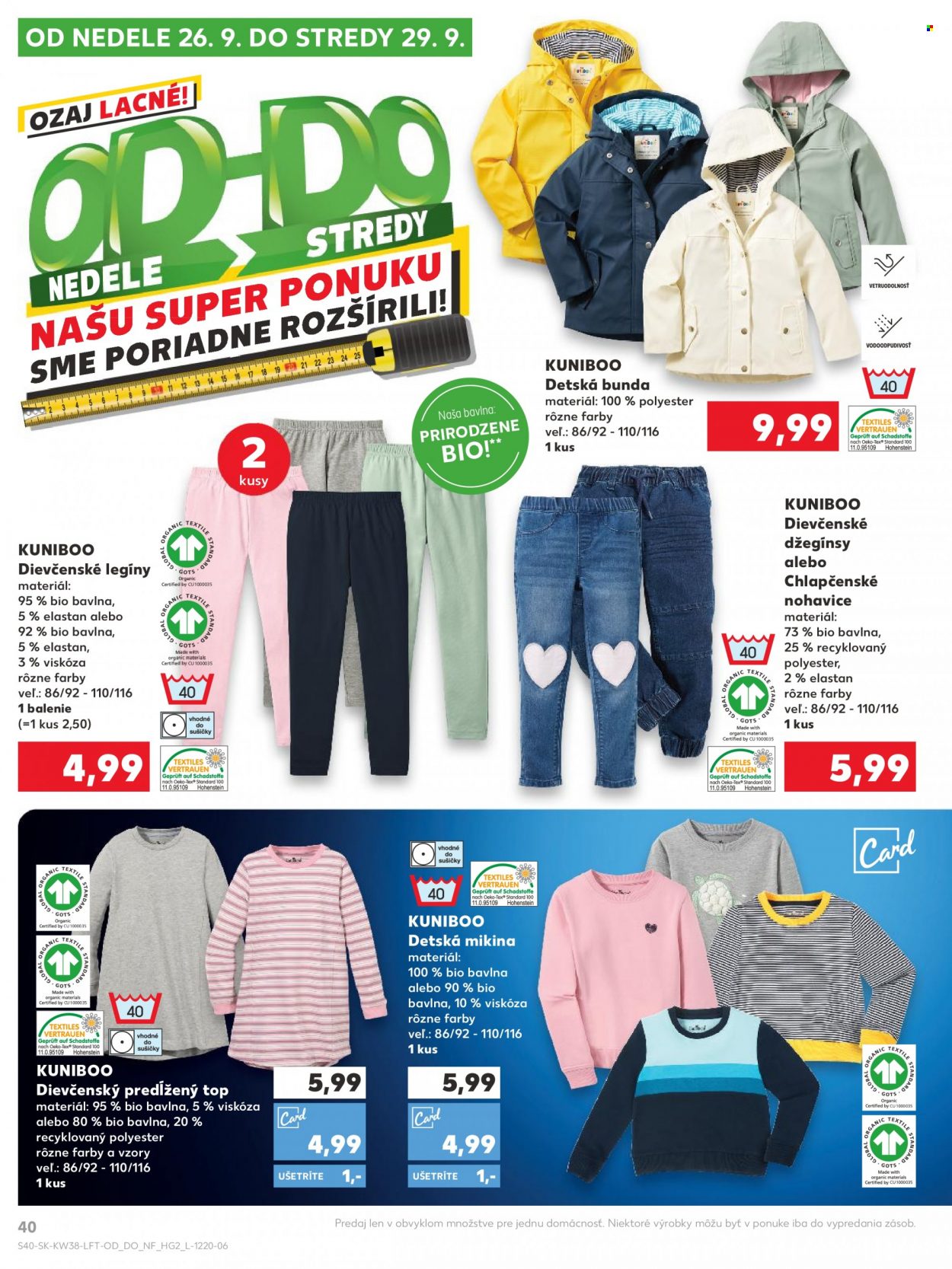 Leták Kaufland - 23.9.2021 - 29.9.2021. Strana 40