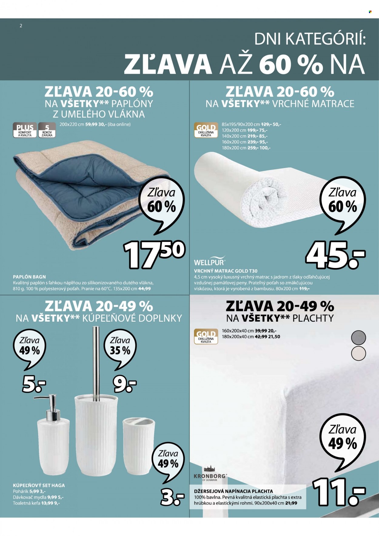 Leták JYSK - 23.9.2021 - 6.10.2021. Strana 2