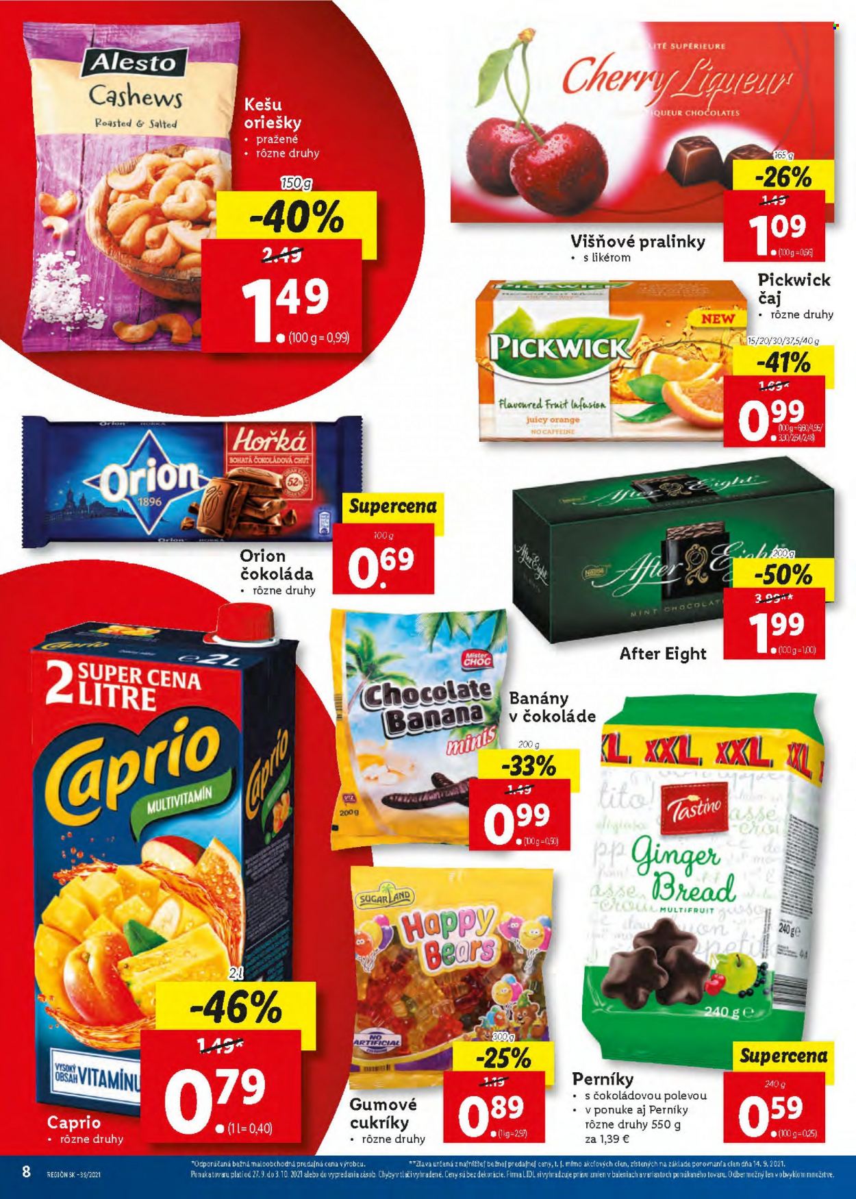 Leták Lidl - 27.9.2021 - 3.10.2021. Strana 8
