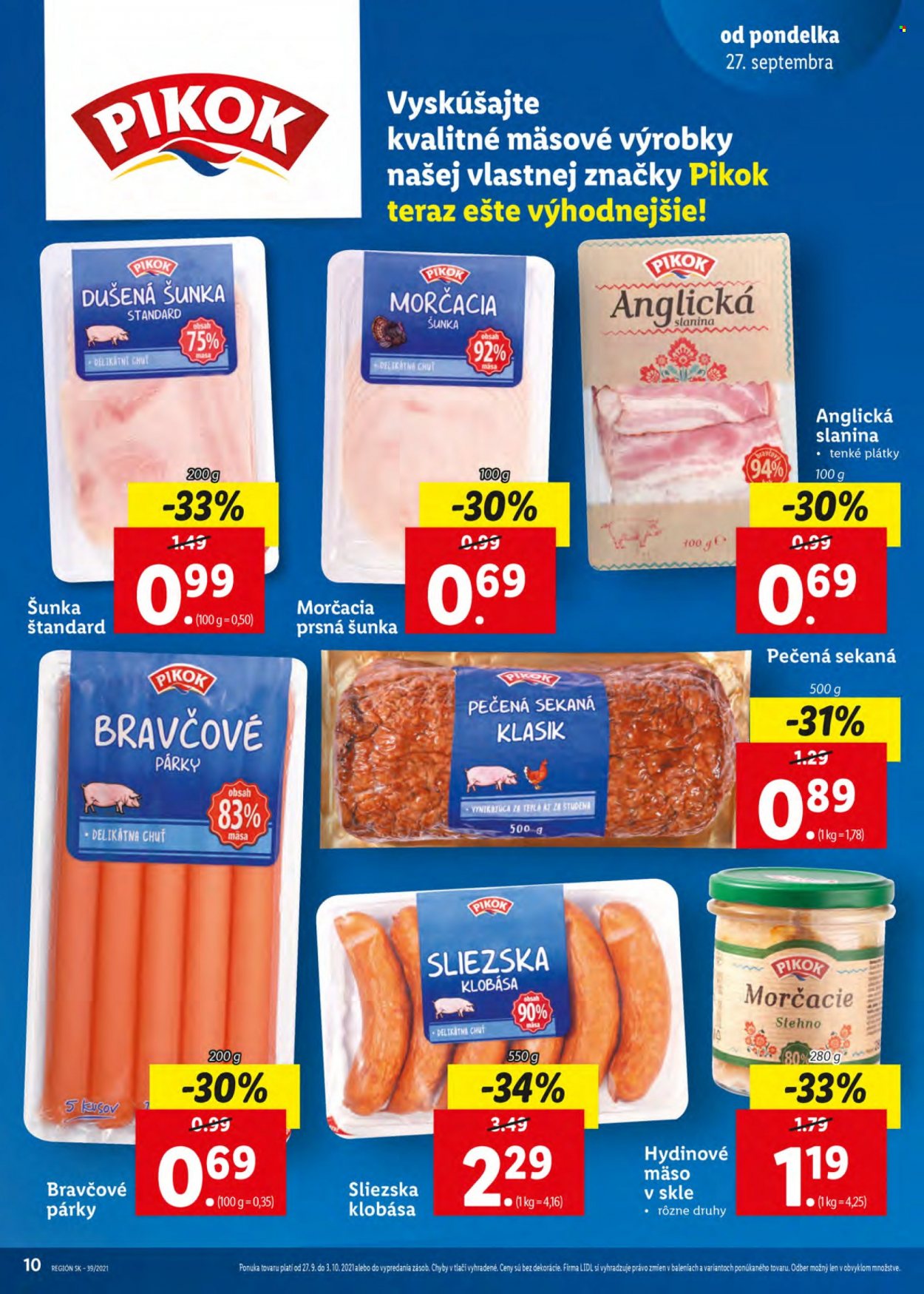 Leták Lidl - 27.9.2021 - 3.10.2021. Strana 10