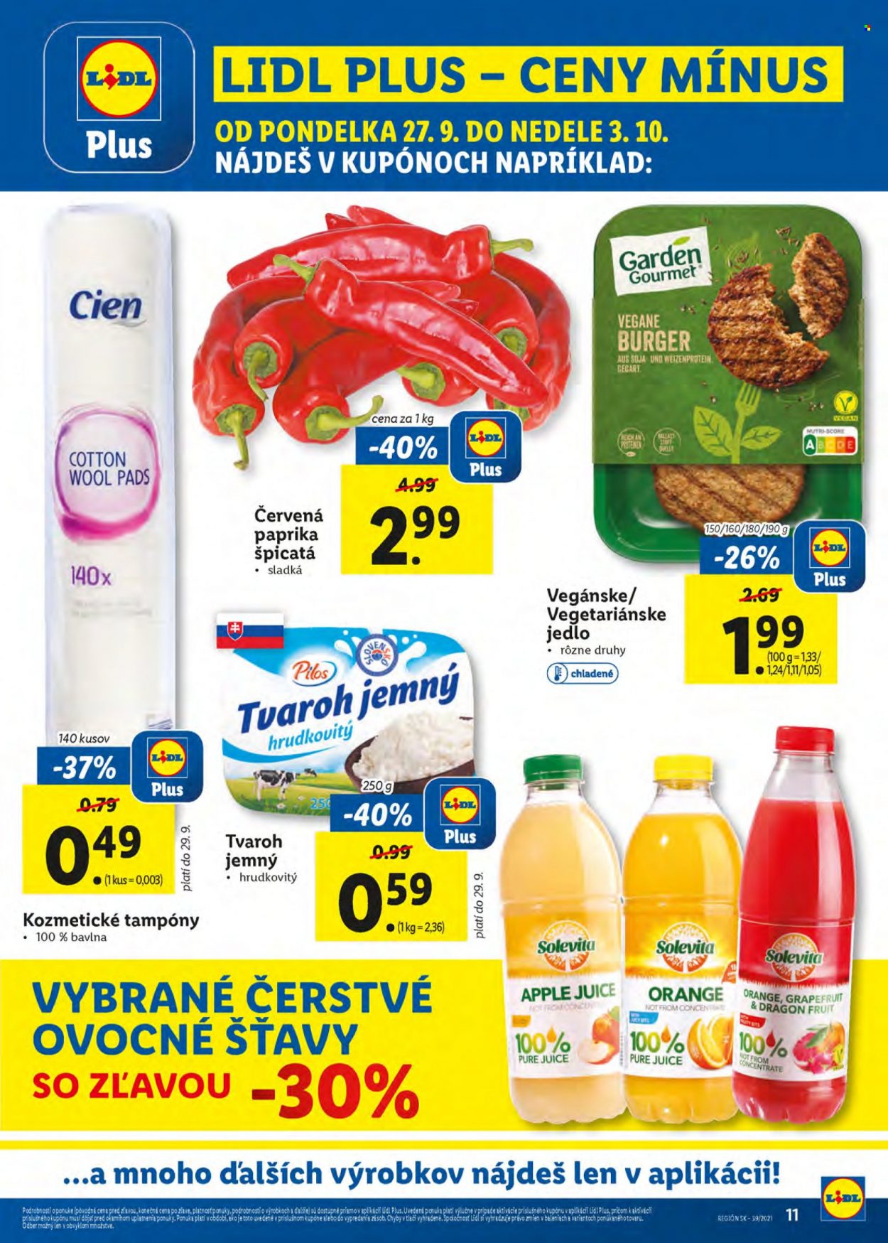 Leták Lidl - 27.9.2021 - 3.10.2021. Strana 11