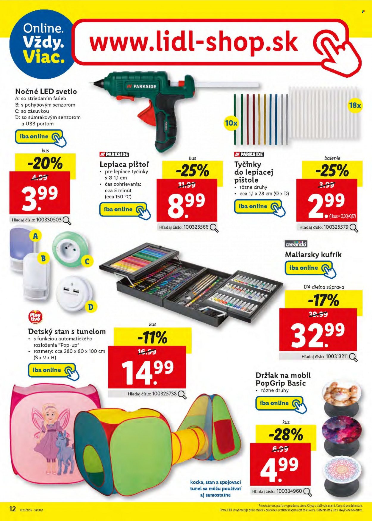 Leták Lidl - 27.9.2021 - 3.10.2021. Strana 12