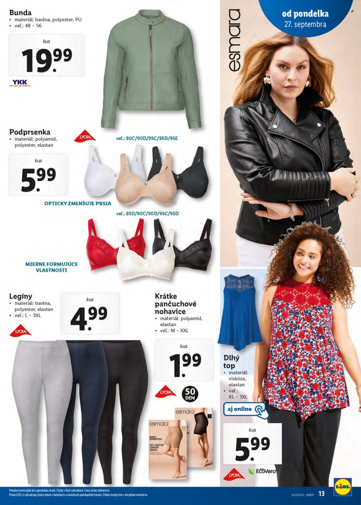 Leták Lidl - 27.9.2021 - 3.10.2021. Strana 13