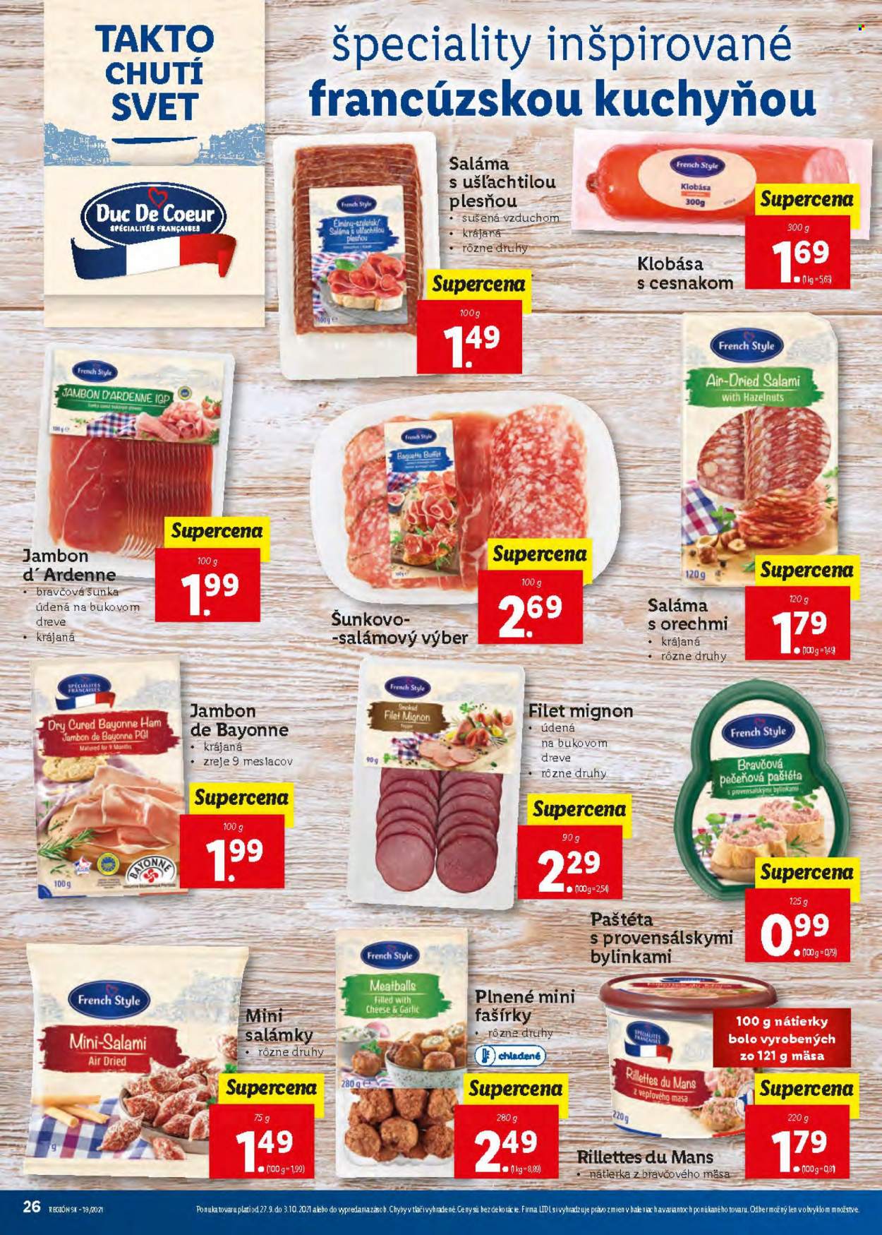 Leták Lidl - 27.9.2021 - 3.10.2021. Strana 23