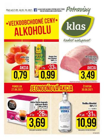 Leták Klas - 27.9.2021 - 3.10.2021.