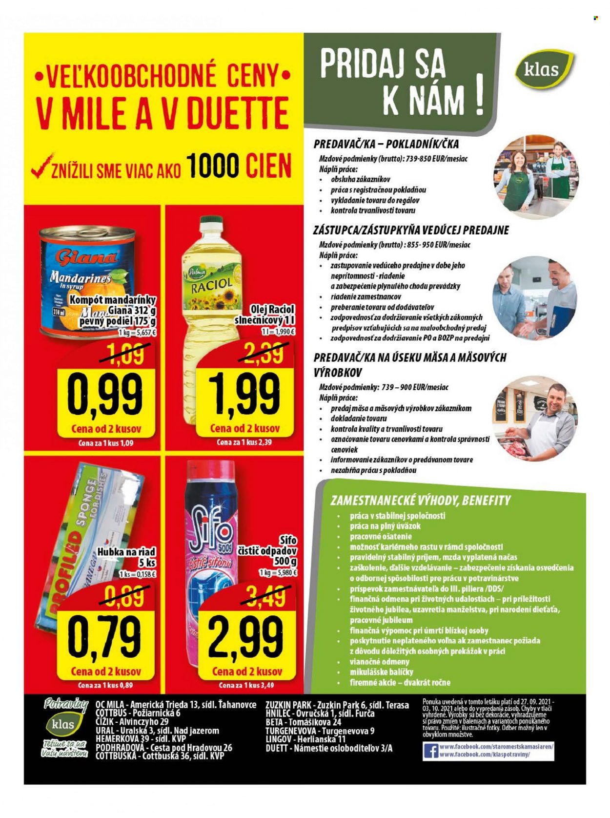 Leták Klas - 27.9.2021 - 3.10.2021. Strana 16