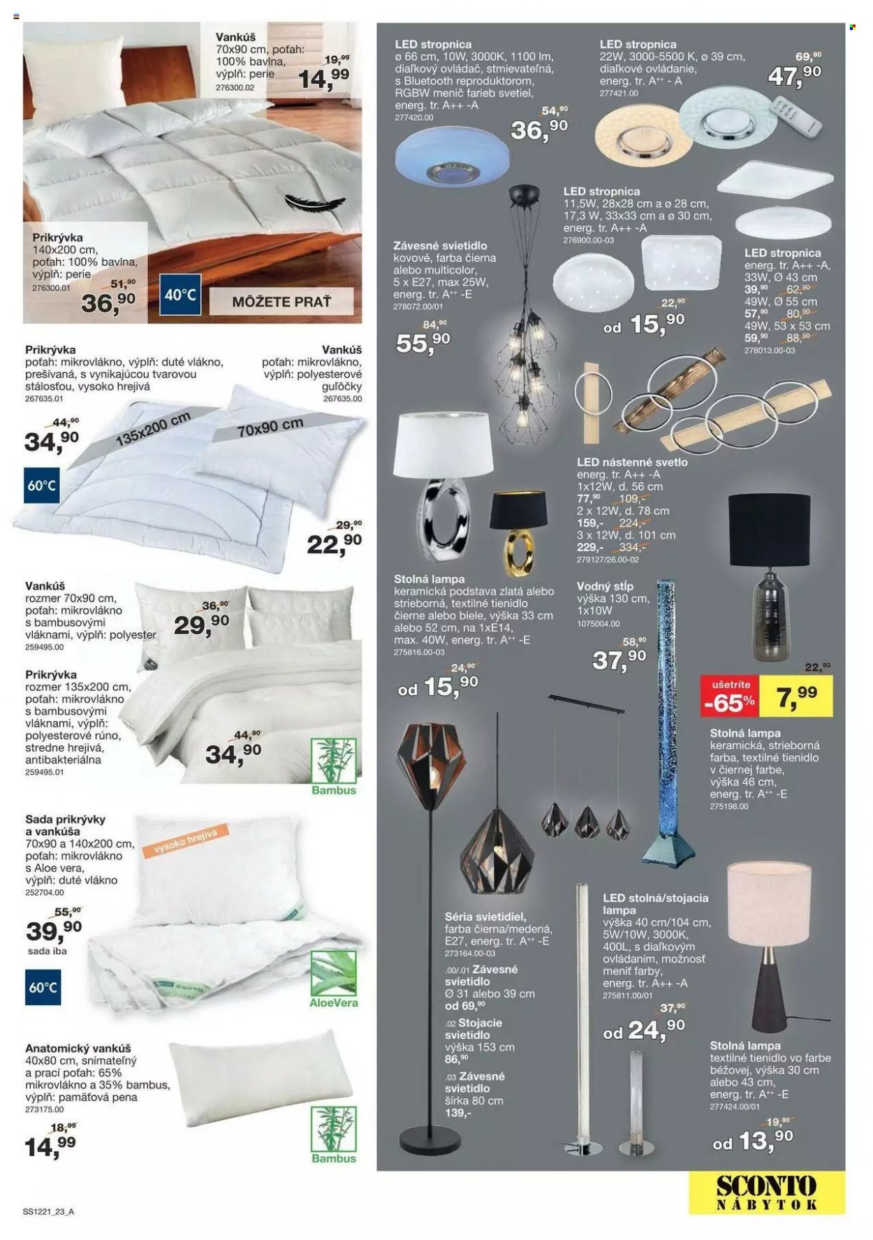 Leták Sconto nábytok - 24.9.2021 - 14.10.2021. Strana 23