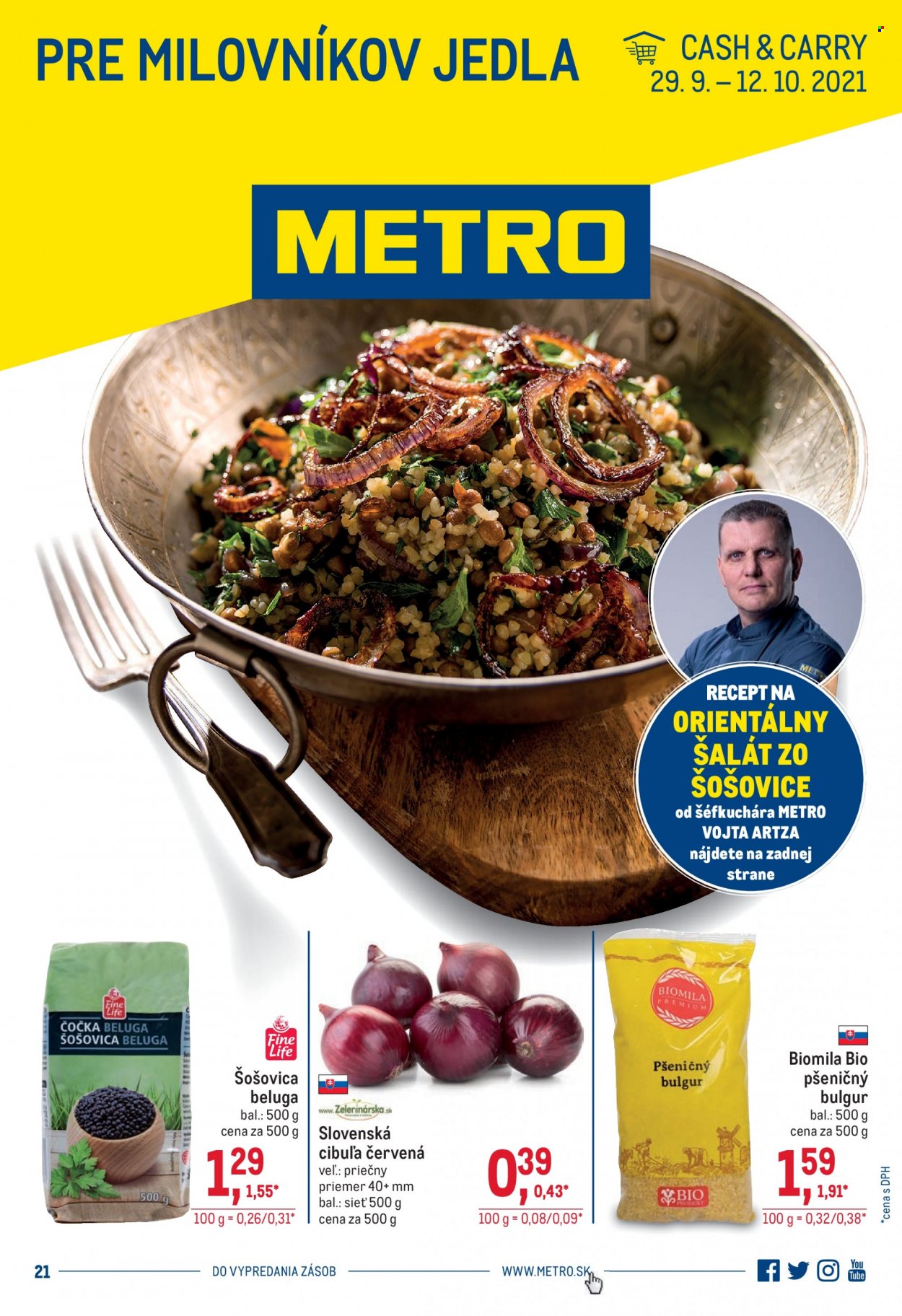 Leták Metro - 29.9.2021 - 12.10.2021. Strana 1