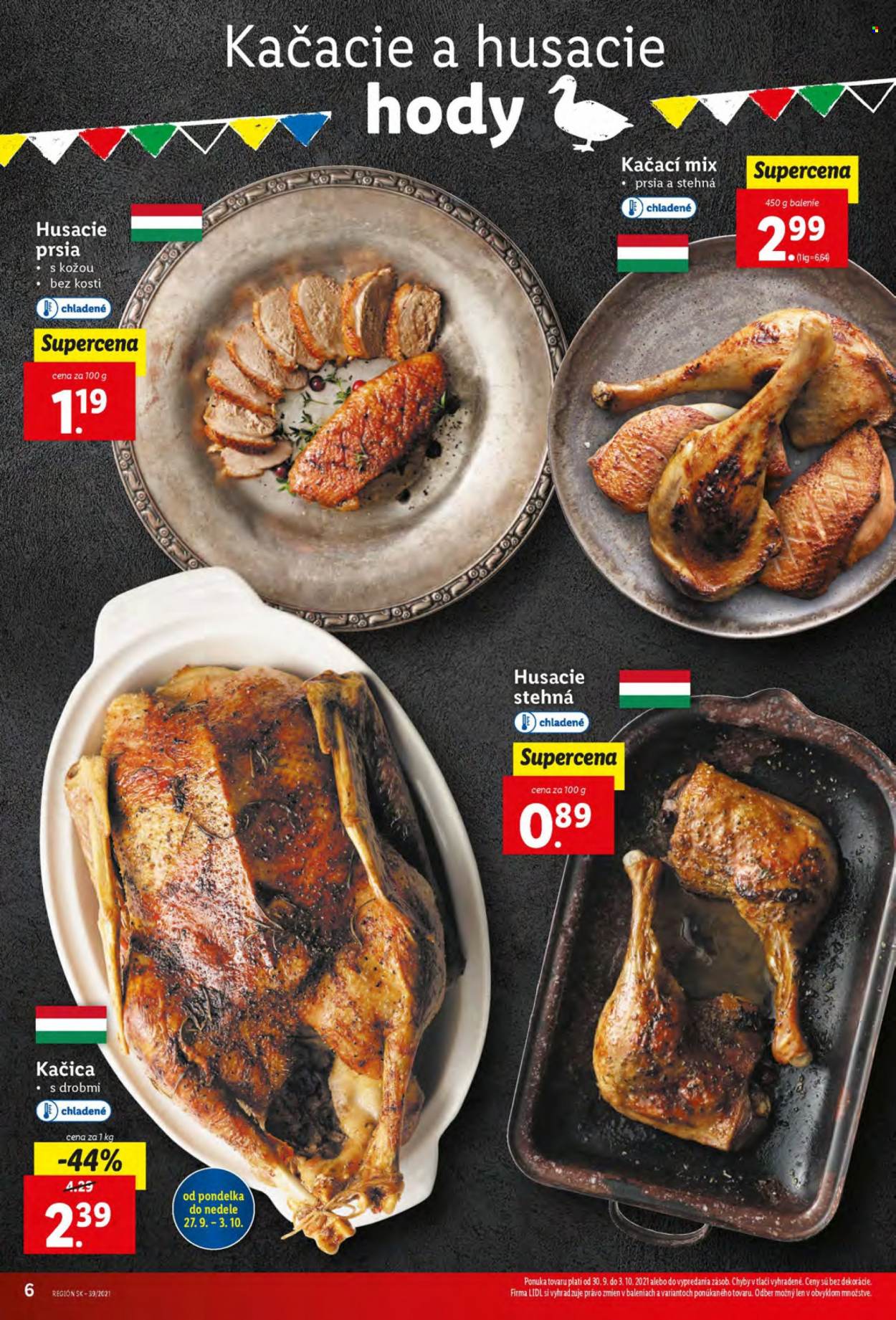Leták Lidl - 30.9.2021 - 3.10.2021. Strana 6