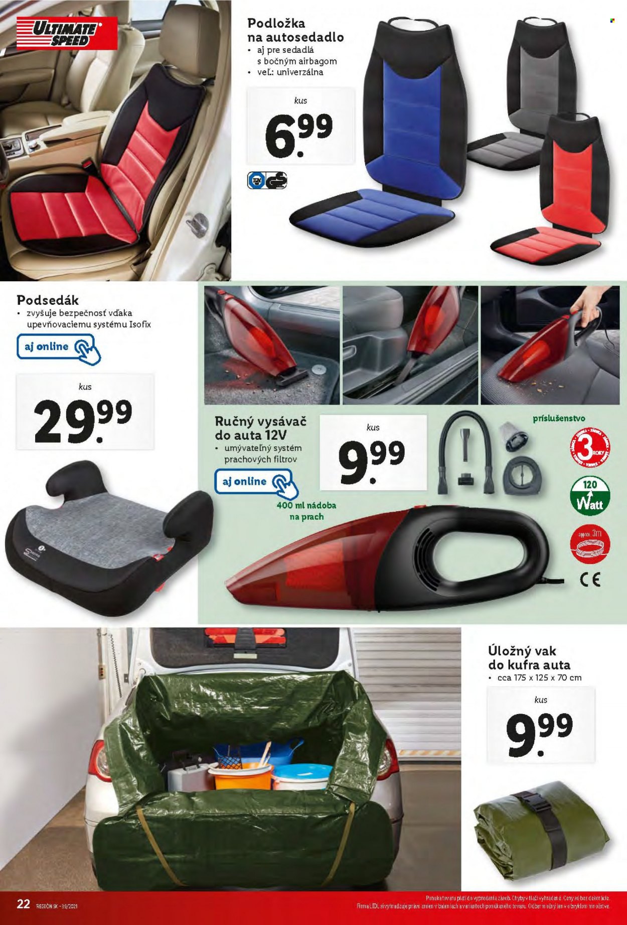 Leták Lidl - 30.9.2021 - 3.10.2021. Strana 22