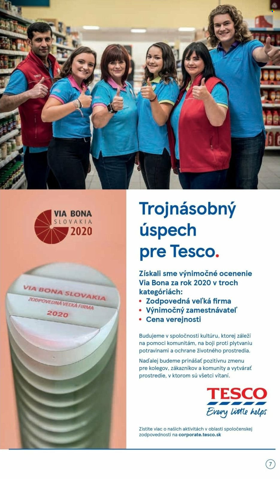 Leták TESCO supermarket - 29.9.2021 - 5.10.2021. Strana 7