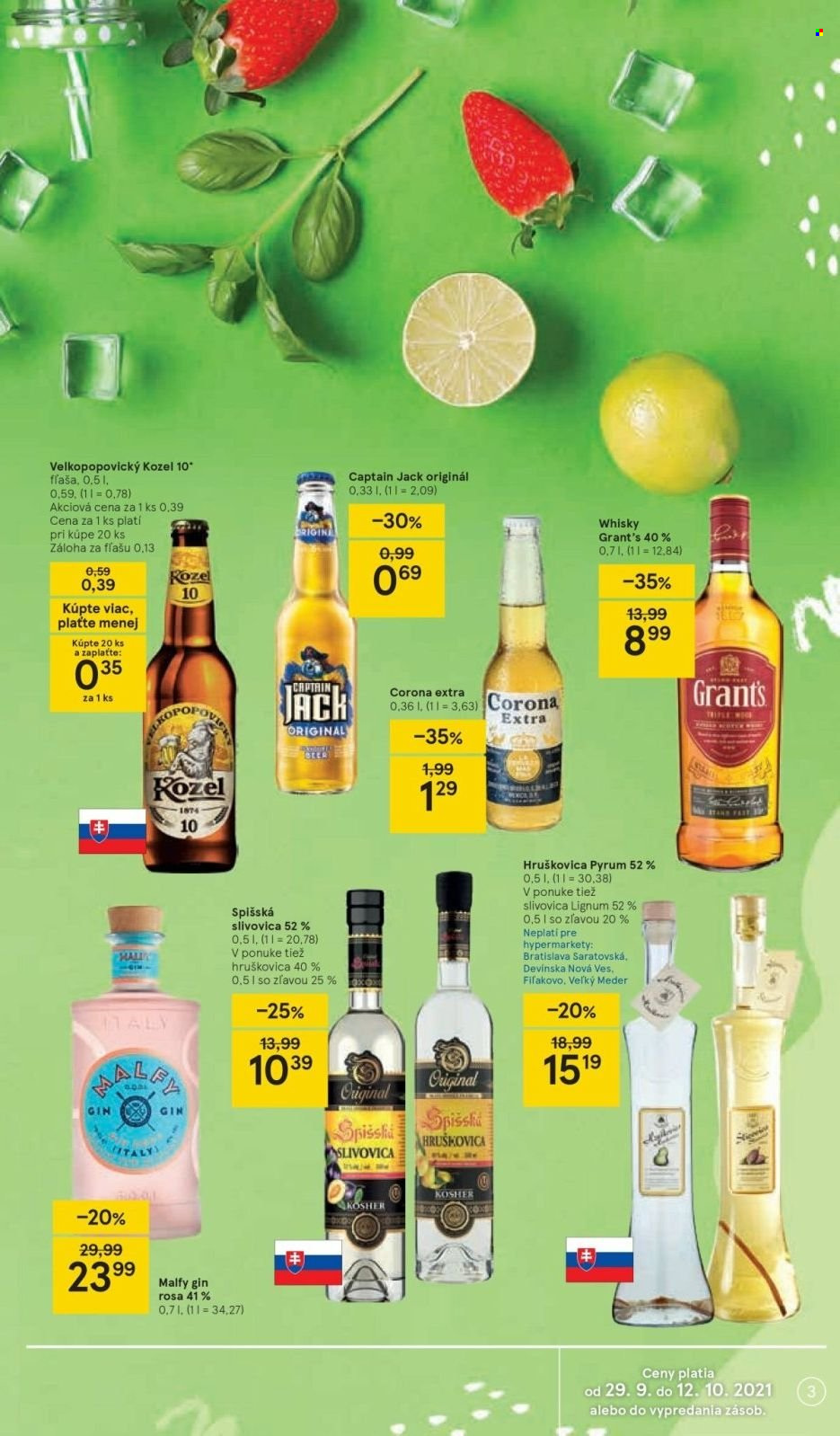 Leták TESCO - 29.9.2021 - 5.10.2021. Strana 3