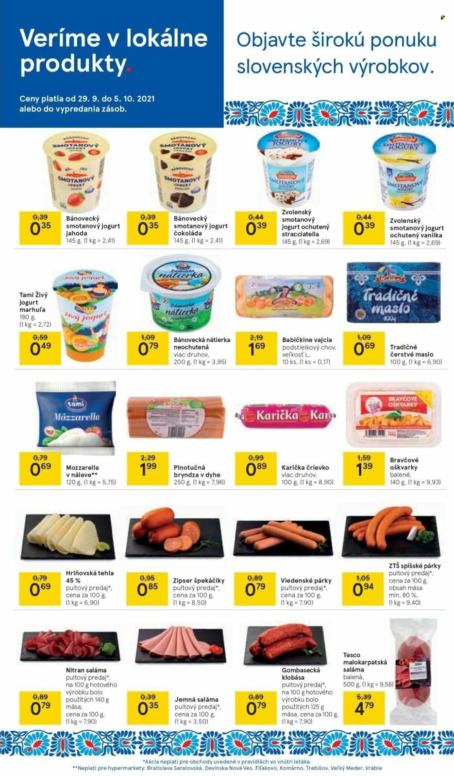 Leták TESCO - 29.9.2021 - 5.10.2021. Strana 13