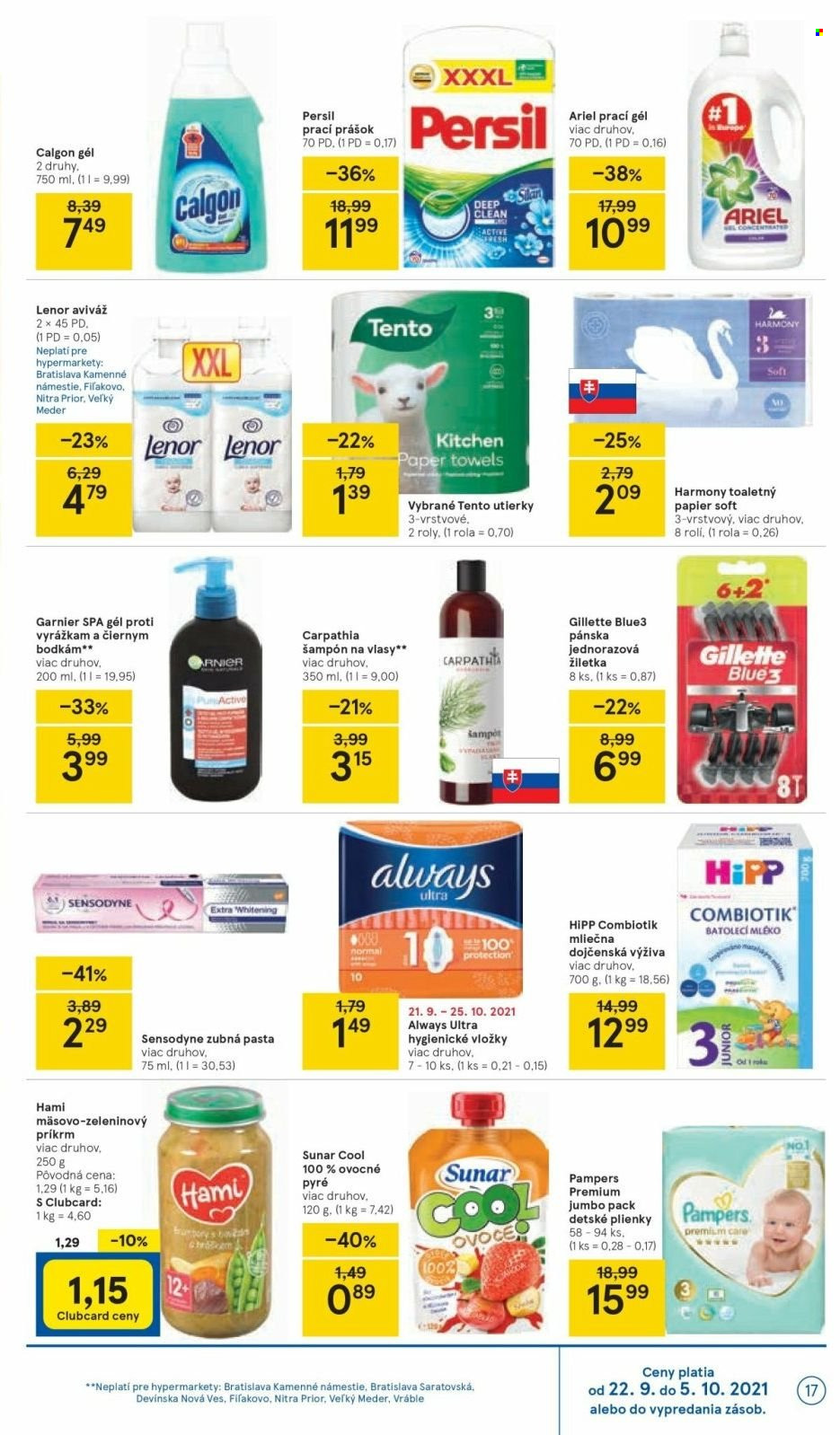 Leták TESCO - 29.9.2021 - 5.10.2021. Strana 17