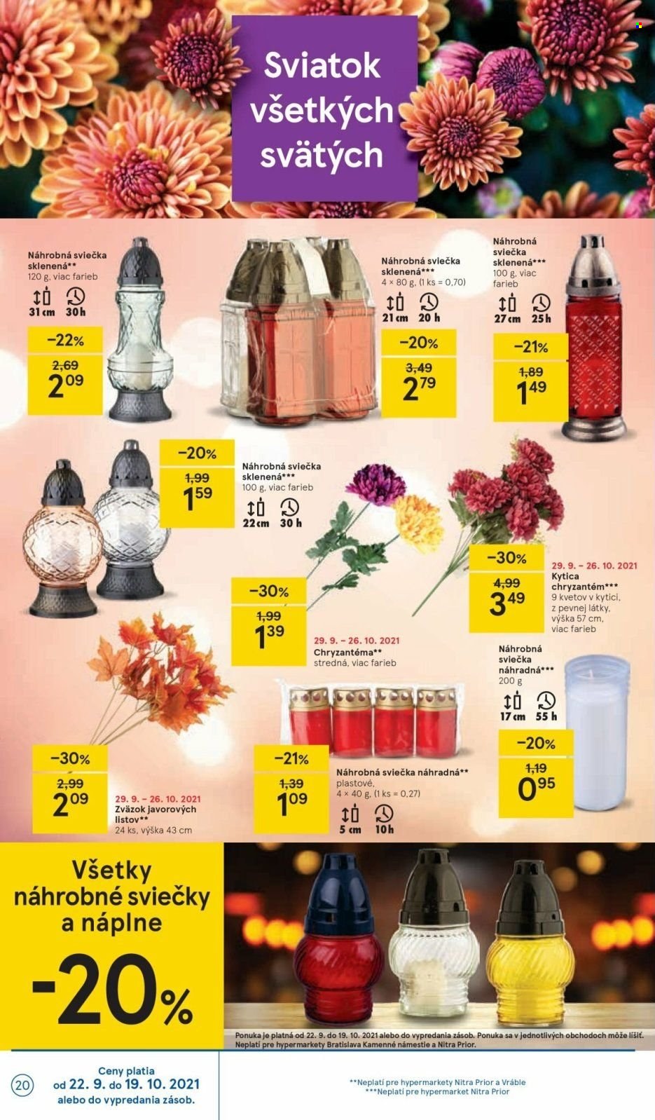 Leták TESCO - 29.9.2021 - 5.10.2021. Strana 20