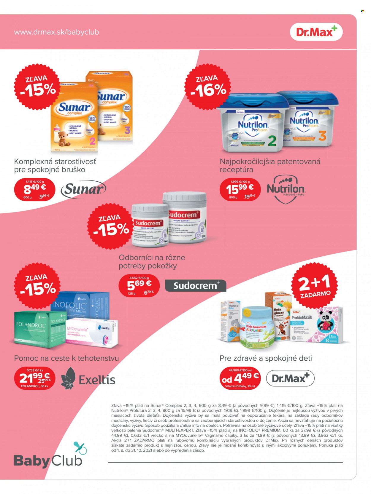 Leták Dr. Max - 1.10.2021 - 31.10.2021. Strana 9