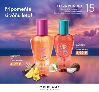 Leták Oriflame - 19.10.2021 - 8.11.2021.