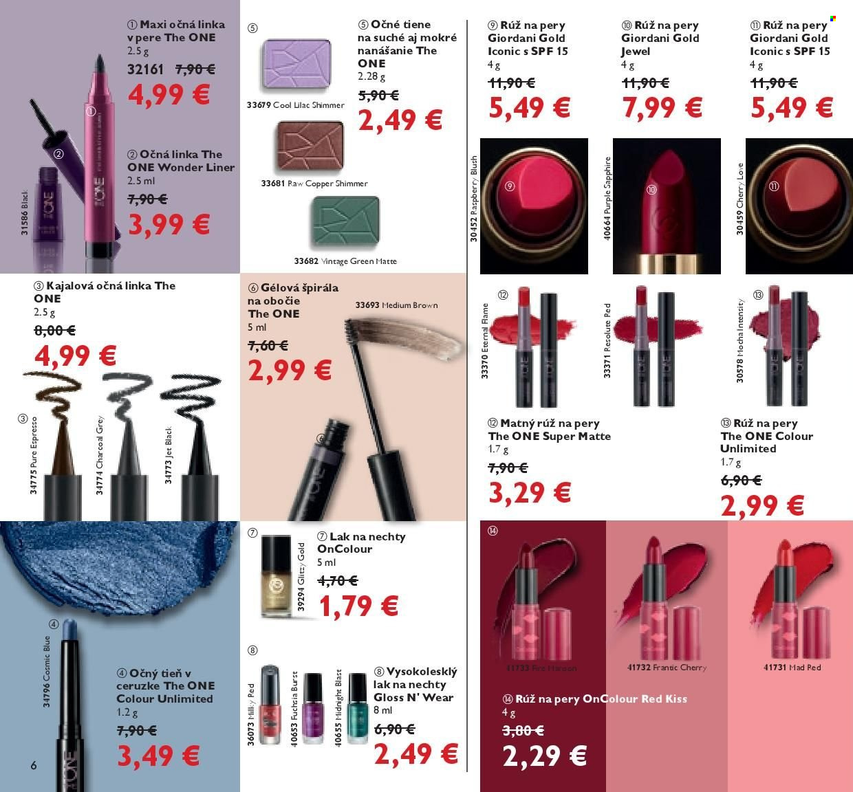Leták Oriflame - 19.10.2021 - 8.11.2021. Strana 6