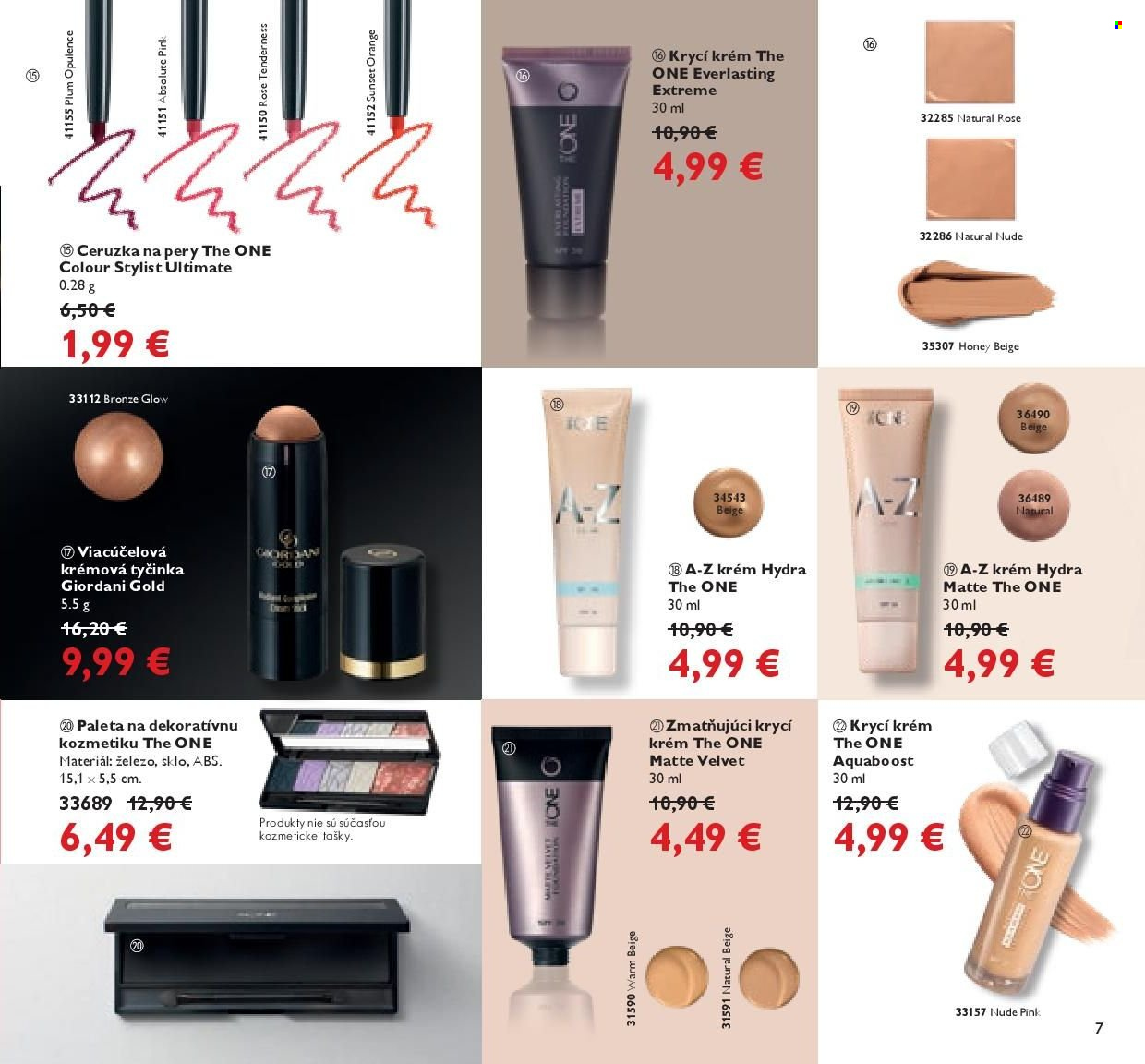 Leták Oriflame - 19.10.2021 - 8.11.2021. Strana 7