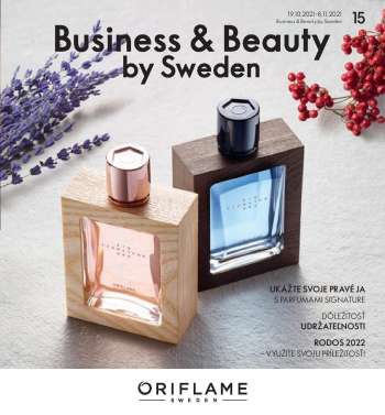 Leták Oriflame - 19.10.2021 - 8.11.2021.