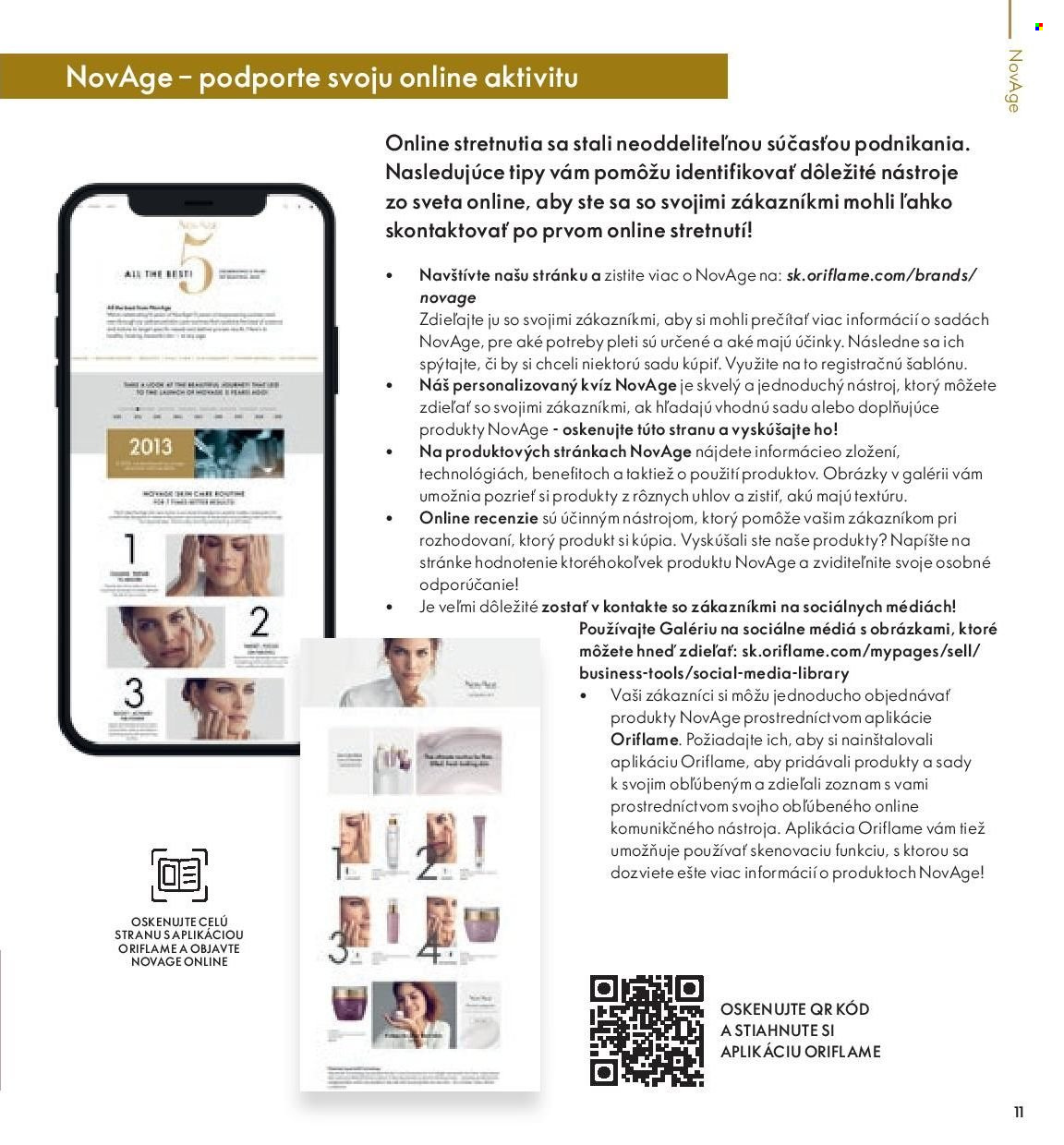 Leták Oriflame - 19.10.2021 - 8.11.2021. Strana 11