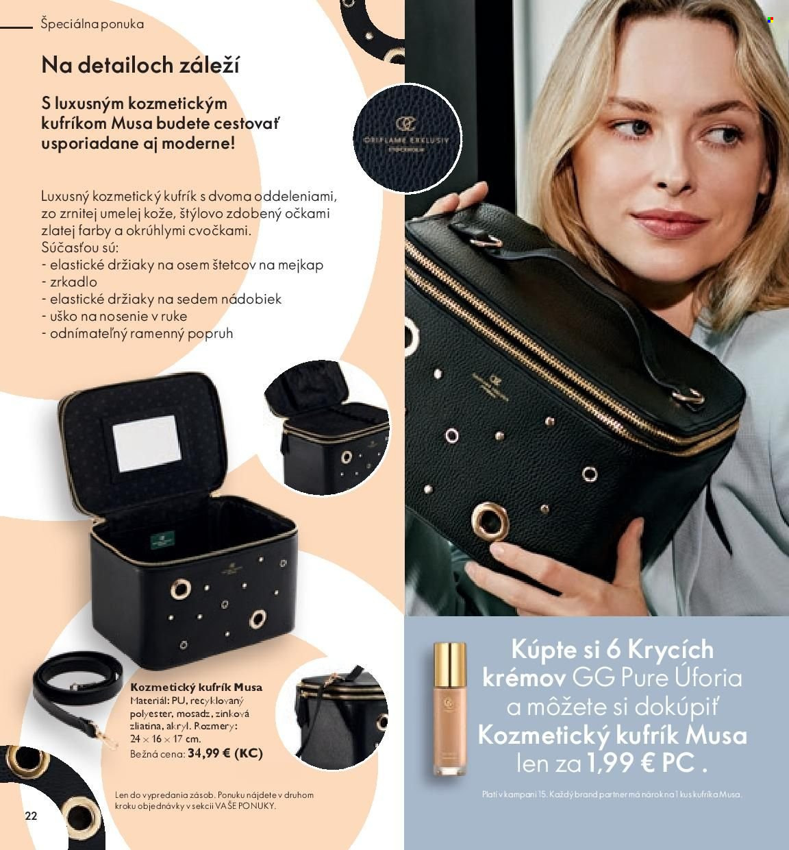 Leták Oriflame - 19.10.2021 - 8.11.2021. Strana 22