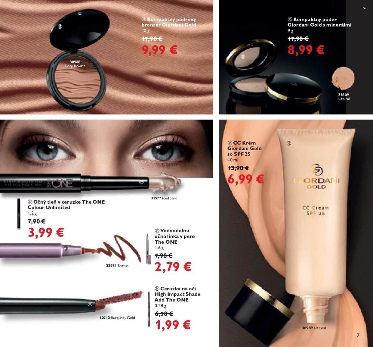 Leták Oriflame - 28.9.2021 - 18.10.2021. Strana 7