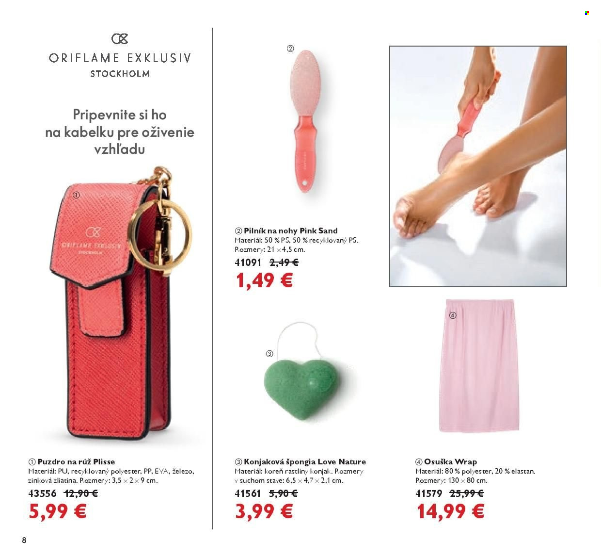 Leták Oriflame - 28.9.2021 - 18.10.2021. Strana 8