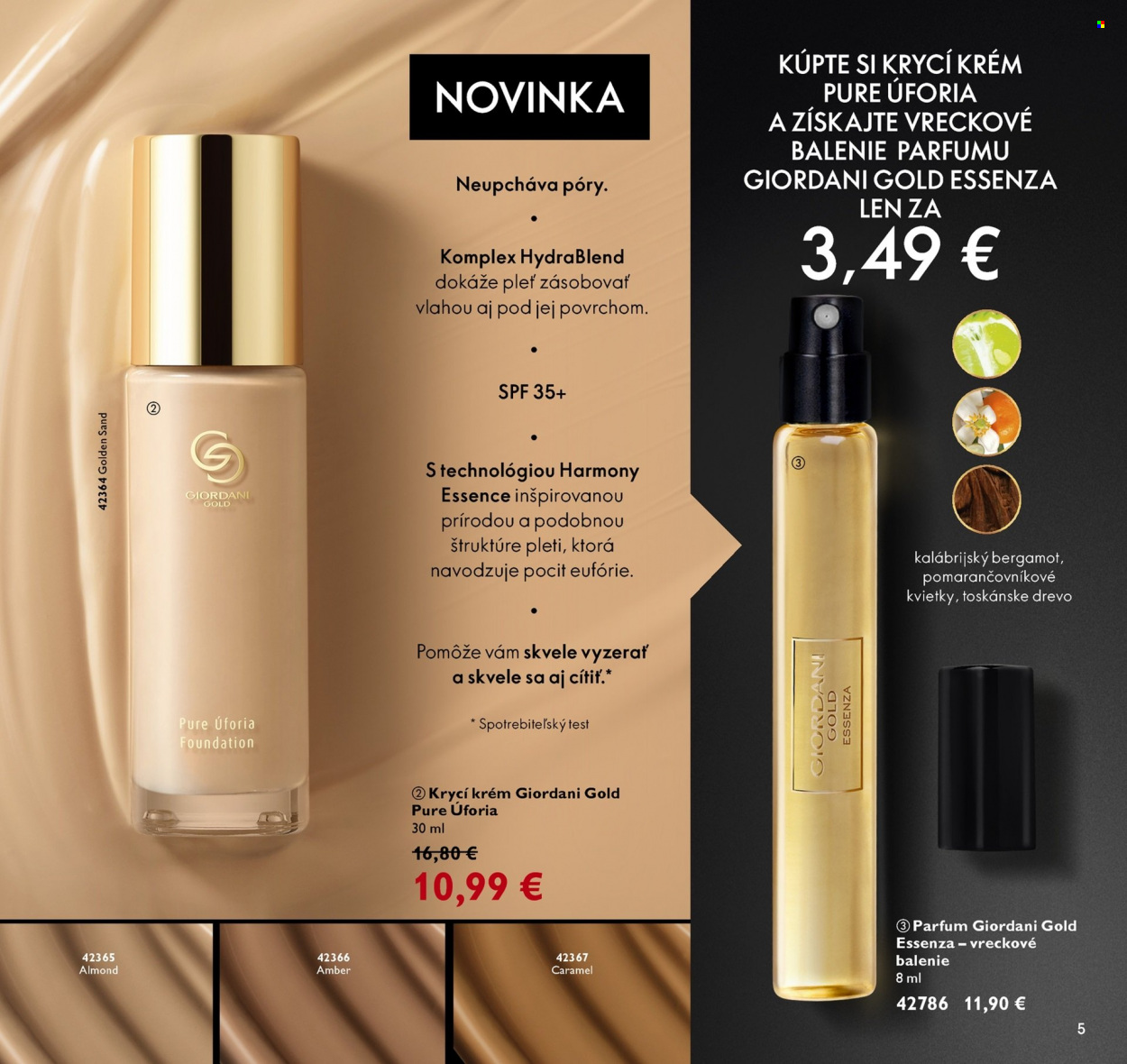 Leták Oriflame - 28.9.2021 - 18.10.2021. Strana 5