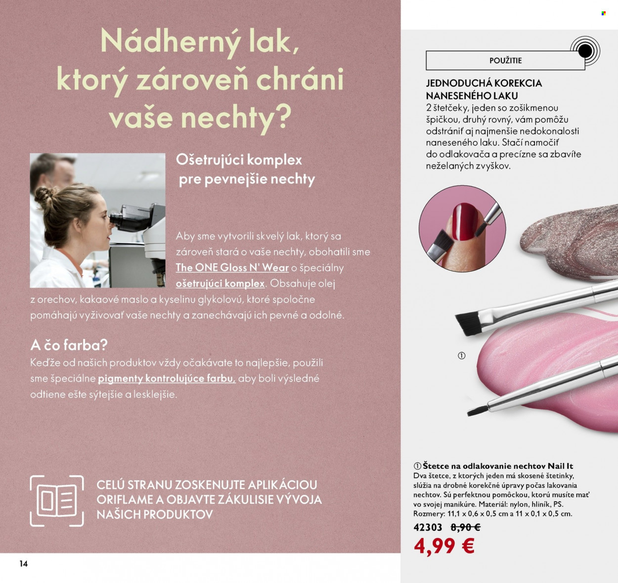 Leták Oriflame - 28.9.2021 - 18.10.2021. Strana 14