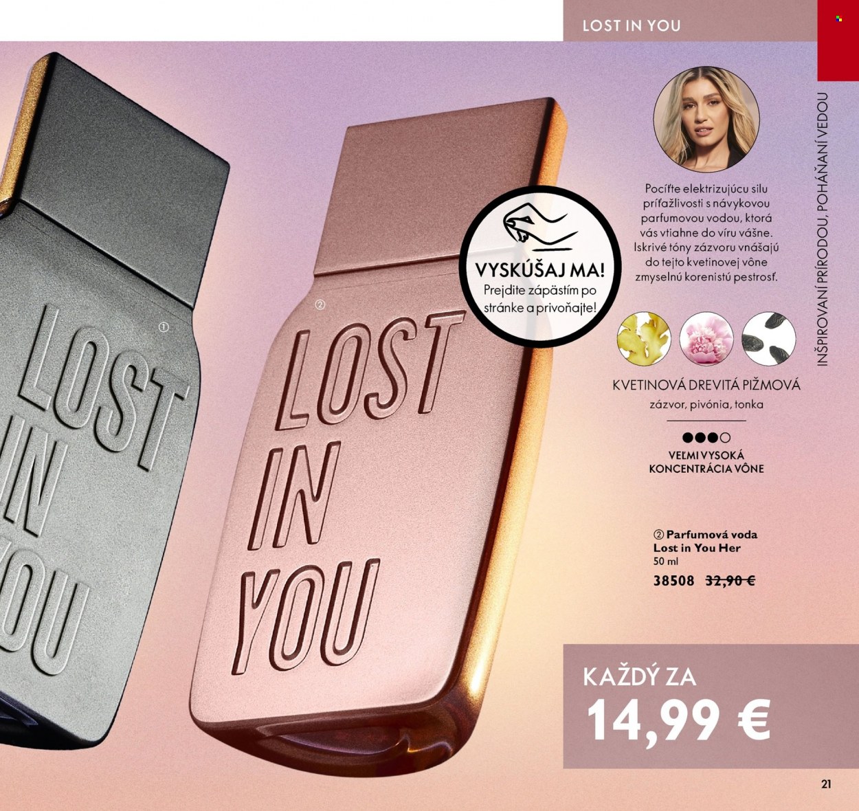 Leták Oriflame - 28.9.2021 - 18.10.2021. Strana 21