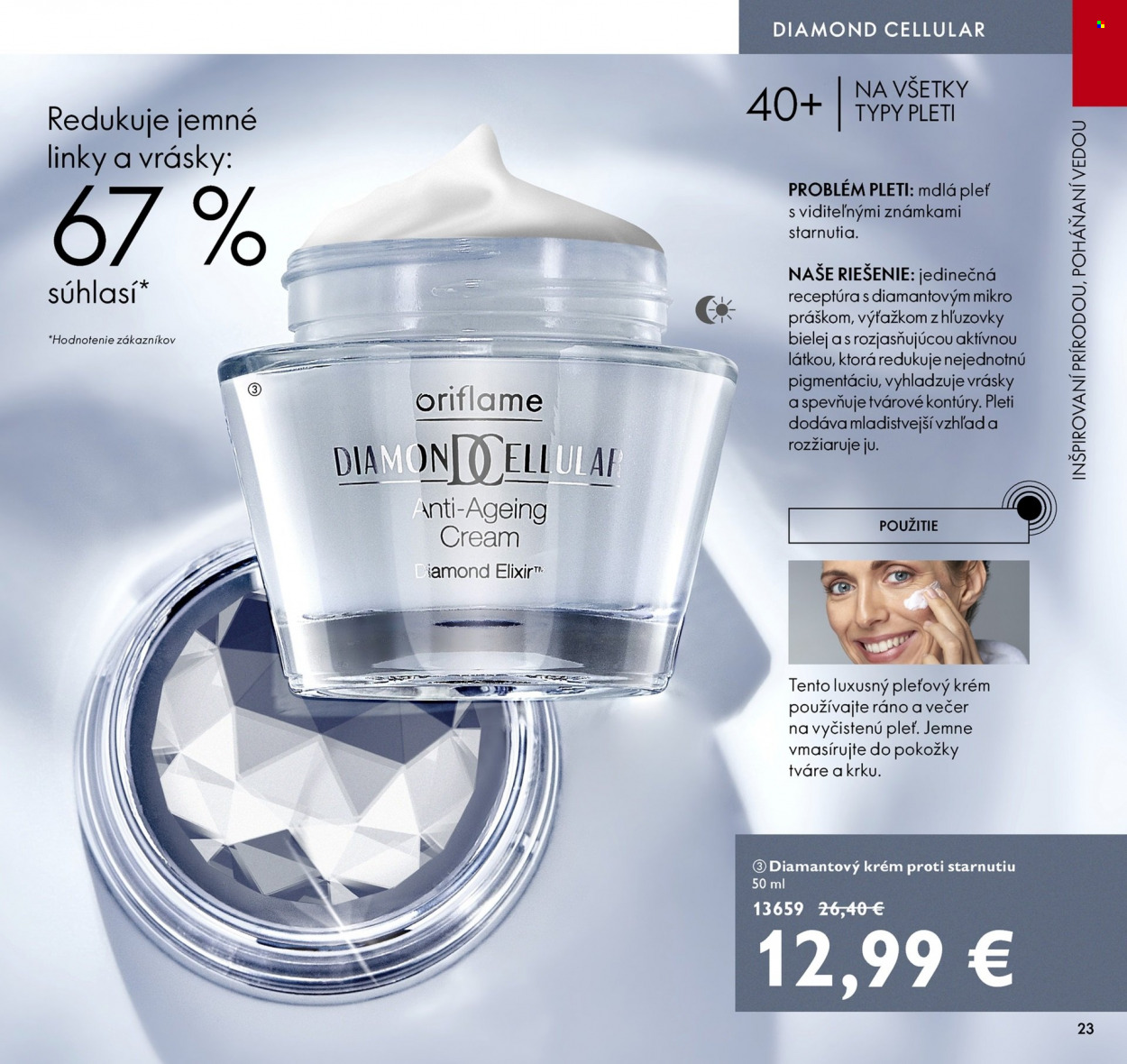 Leták Oriflame - 28.9.2021 - 18.10.2021. Strana 23