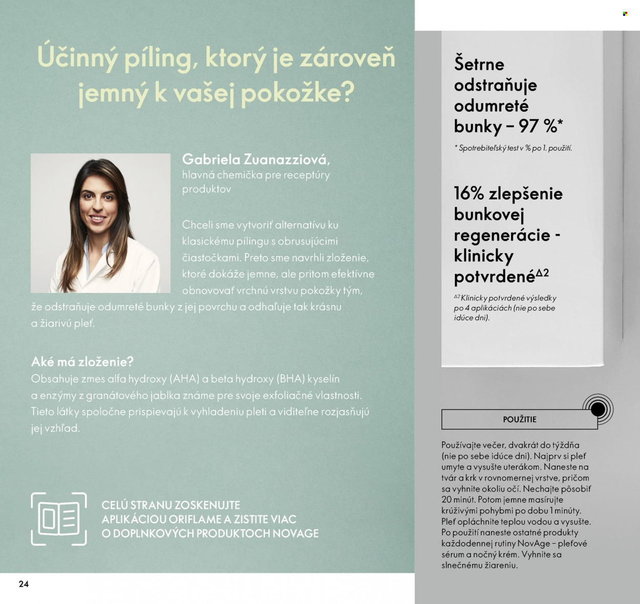 Leták Oriflame - 28.9.2021 - 18.10.2021. Strana 24