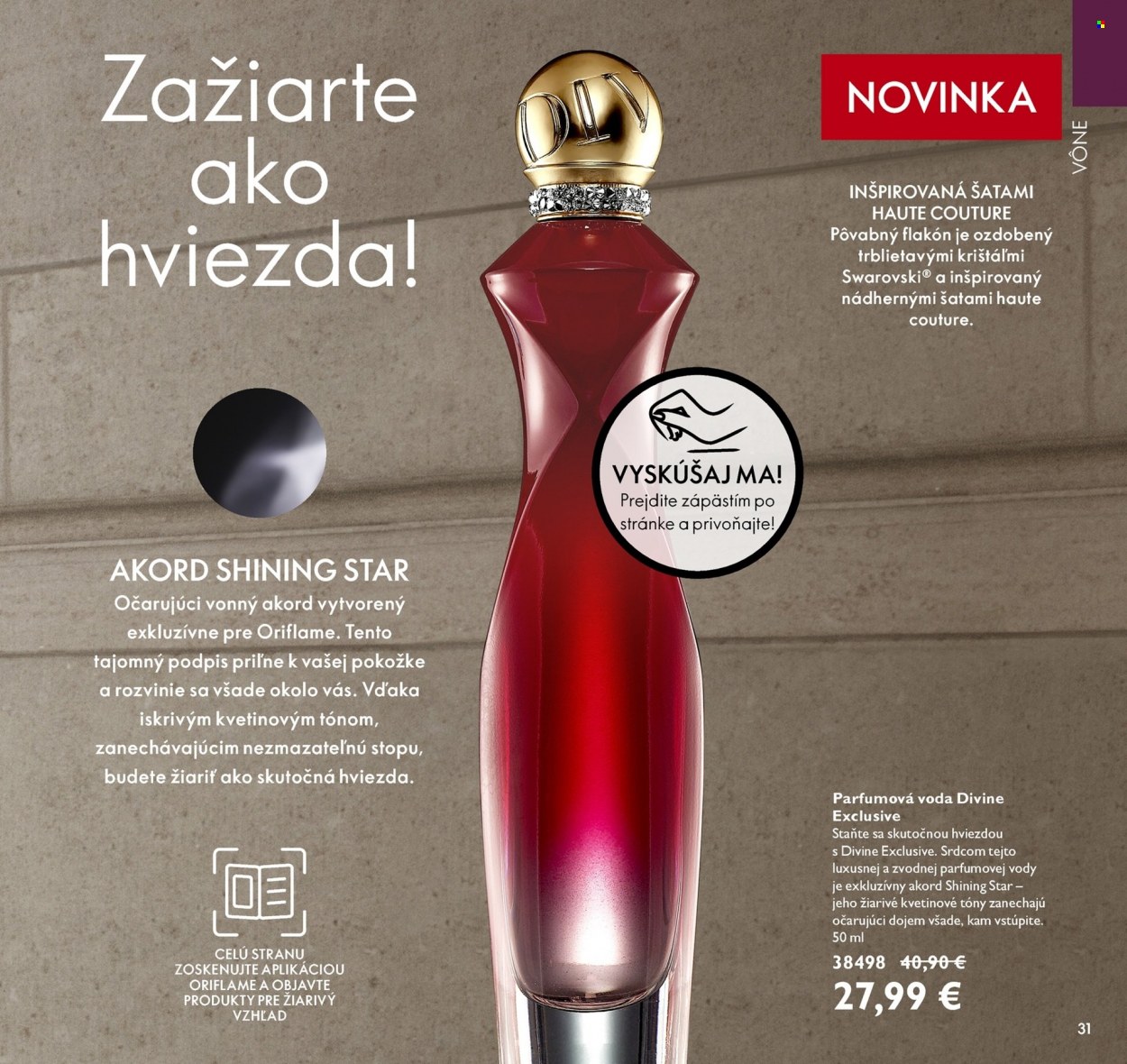 Leták Oriflame - 28.9.2021 - 18.10.2021. Strana 31