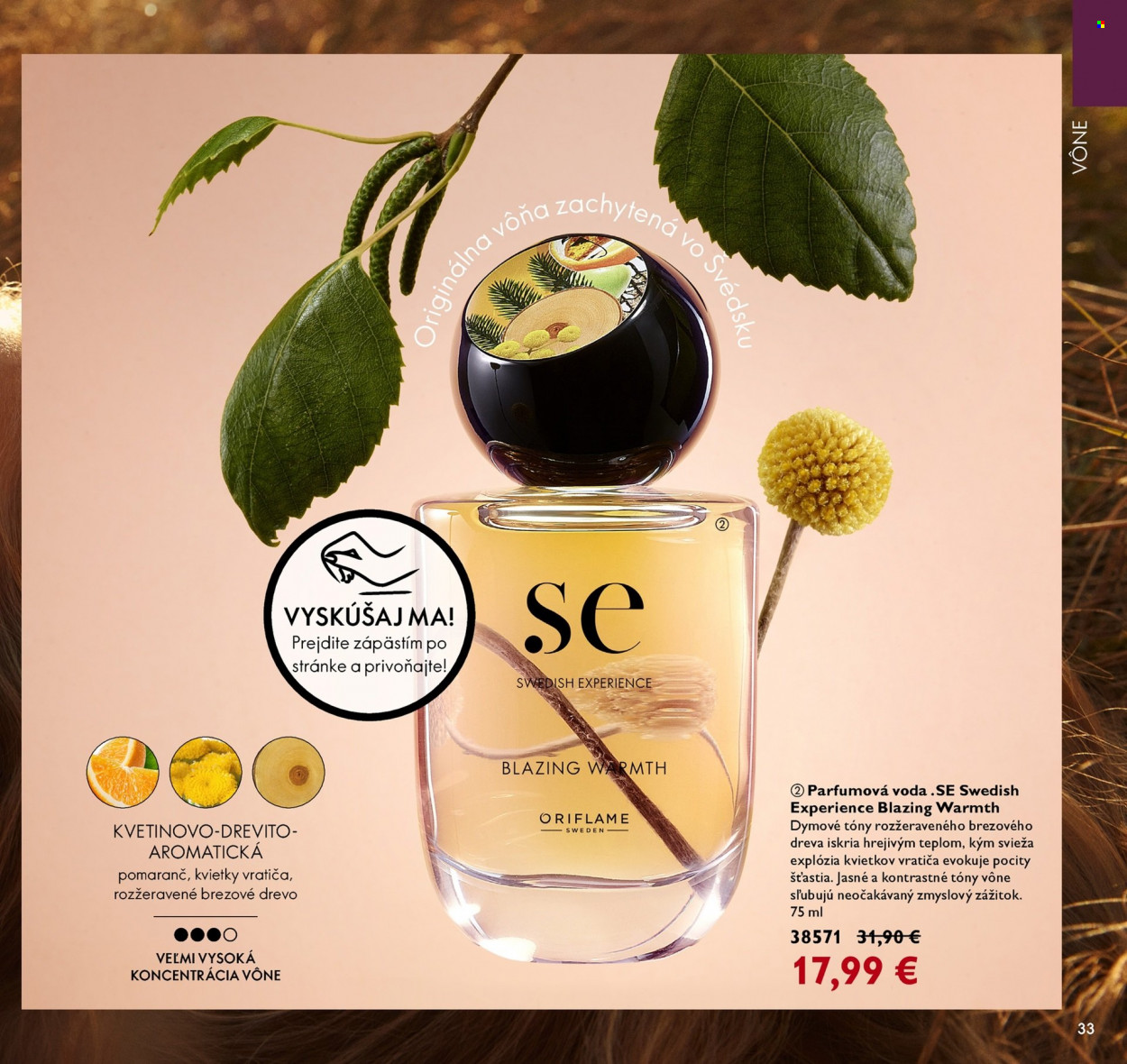Leták Oriflame - 28.9.2021 - 18.10.2021. Strana 33