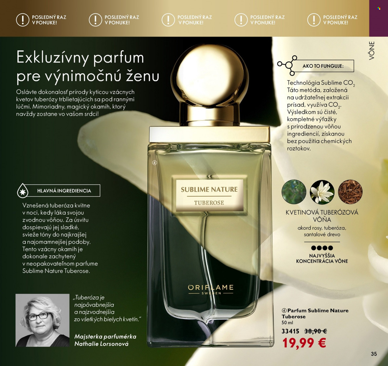 Leták Oriflame - 28.9.2021 - 18.10.2021. Strana 35