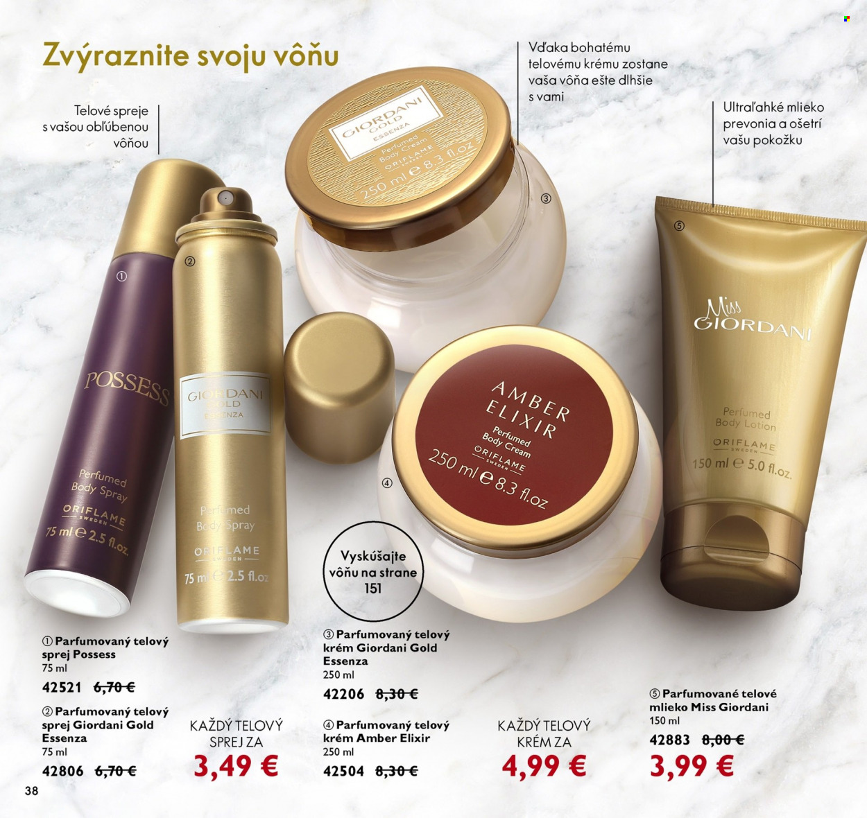 Leták Oriflame - 28.9.2021 - 18.10.2021. Strana 38