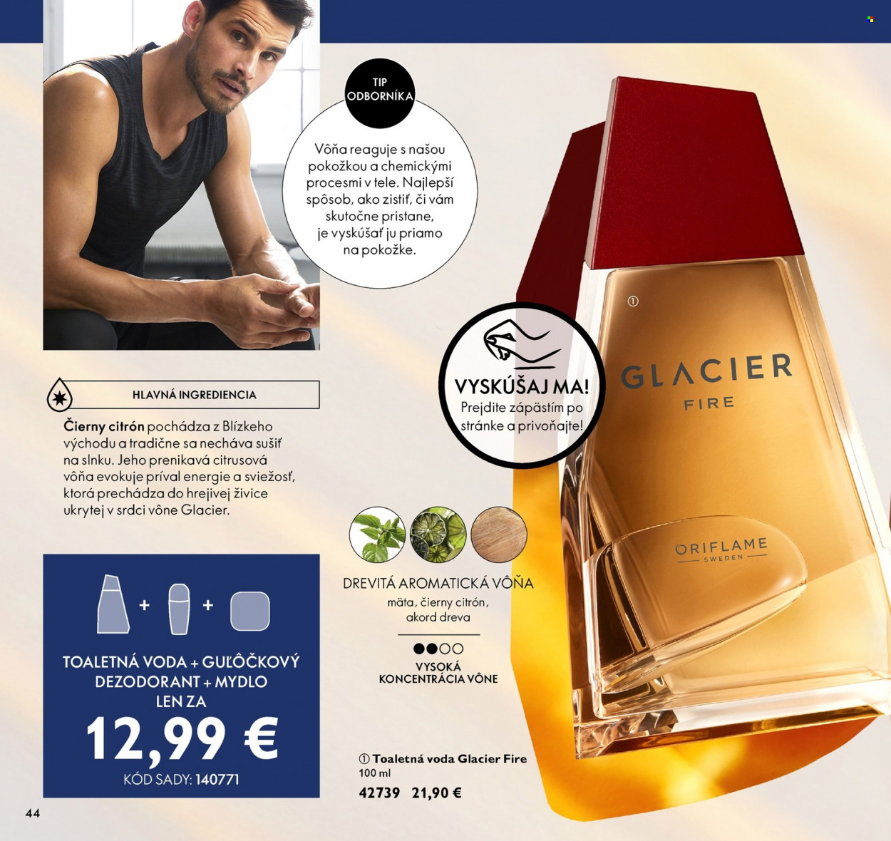 Leták Oriflame - 28.9.2021 - 18.10.2021. Strana 44