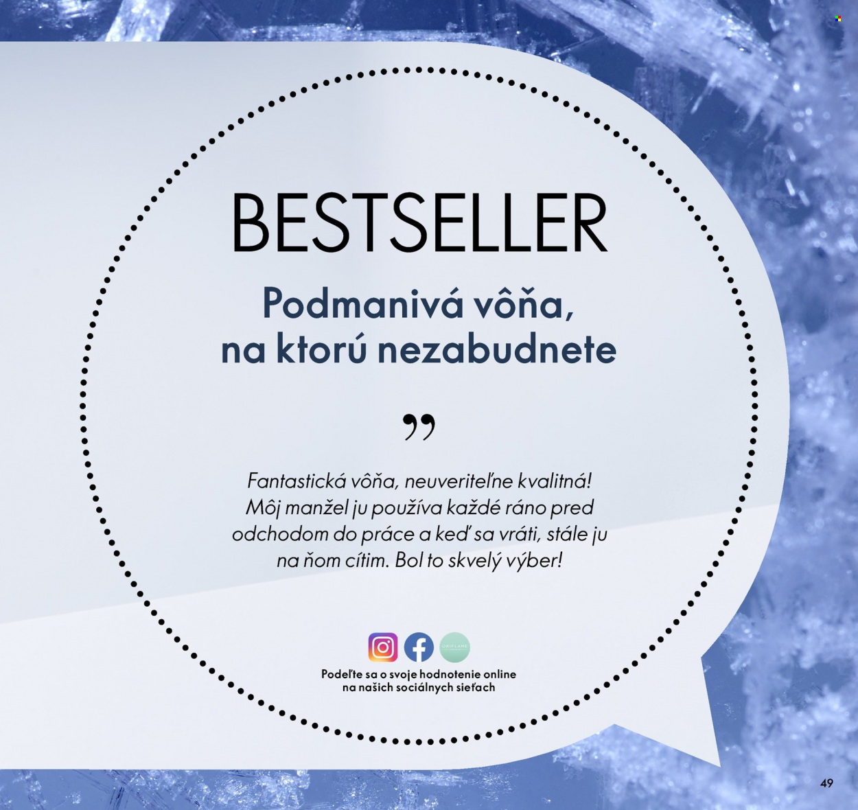 Leták Oriflame - 28.9.2021 - 18.10.2021. Strana 49