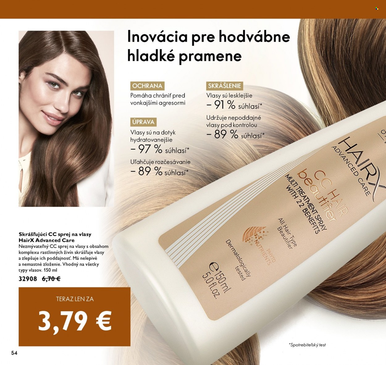 Leták Oriflame - 28.9.2021 - 18.10.2021. Strana 54