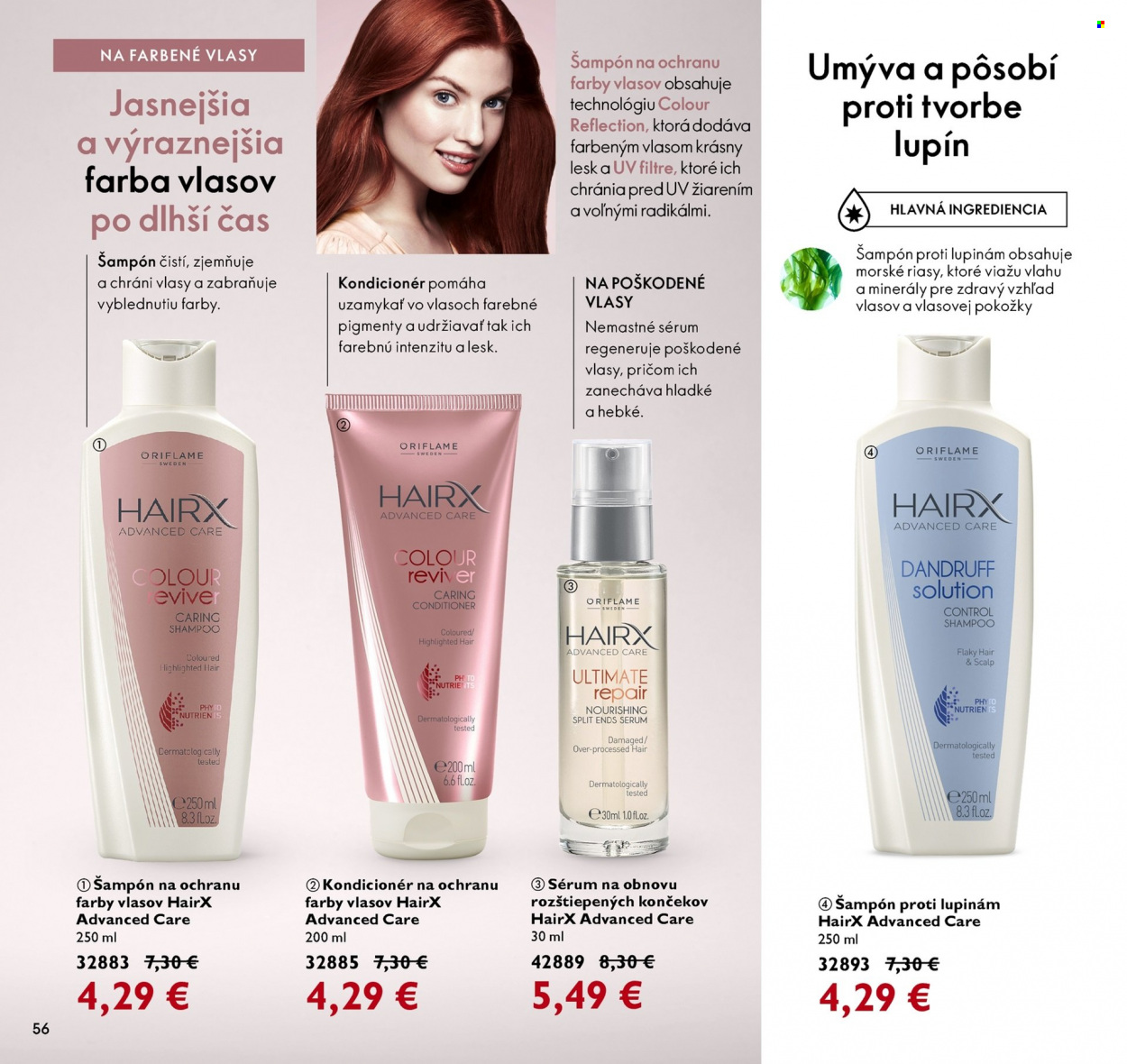 Leták Oriflame - 28.9.2021 - 18.10.2021. Strana 56