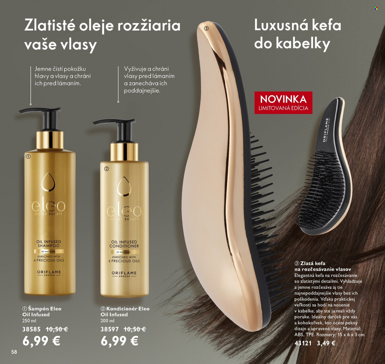 Leták Oriflame - 28.9.2021 - 18.10.2021. Strana 58