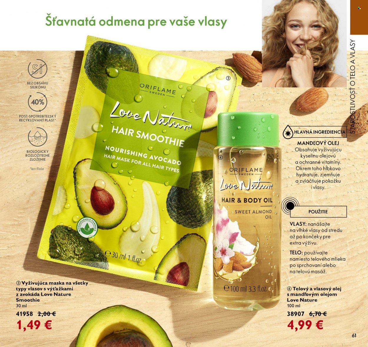 Leták Oriflame - 28.9.2021 - 18.10.2021. Strana 61