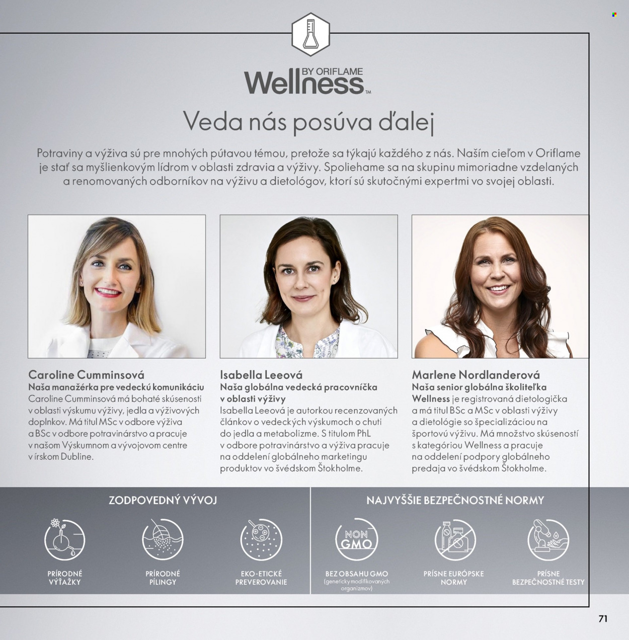 Leták Oriflame - 28.9.2021 - 18.10.2021. Strana 71