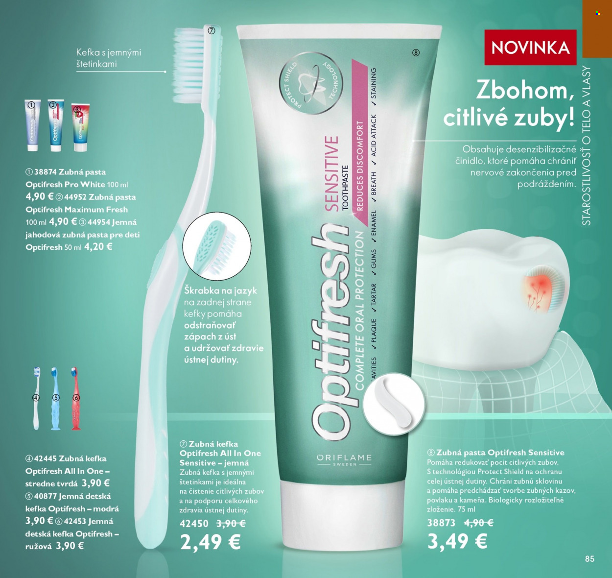 Leták Oriflame - 28.9.2021 - 18.10.2021. Strana 85